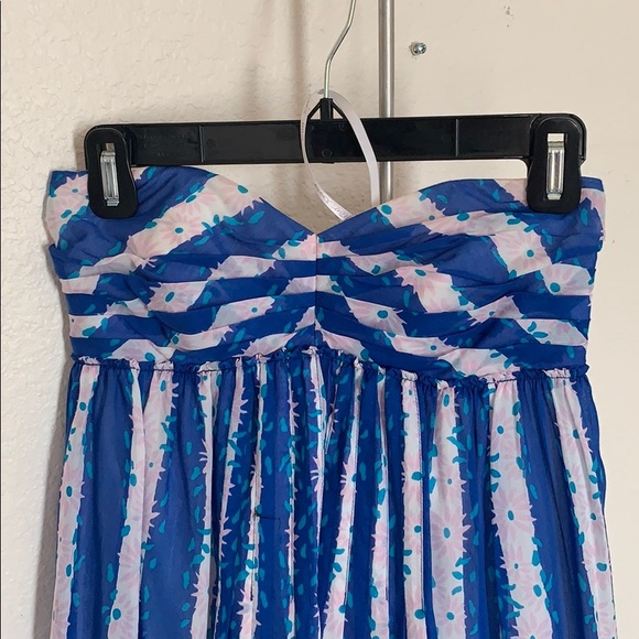 Betsey Johnson Strapless Ruffle Dress - Picture 2 of 10